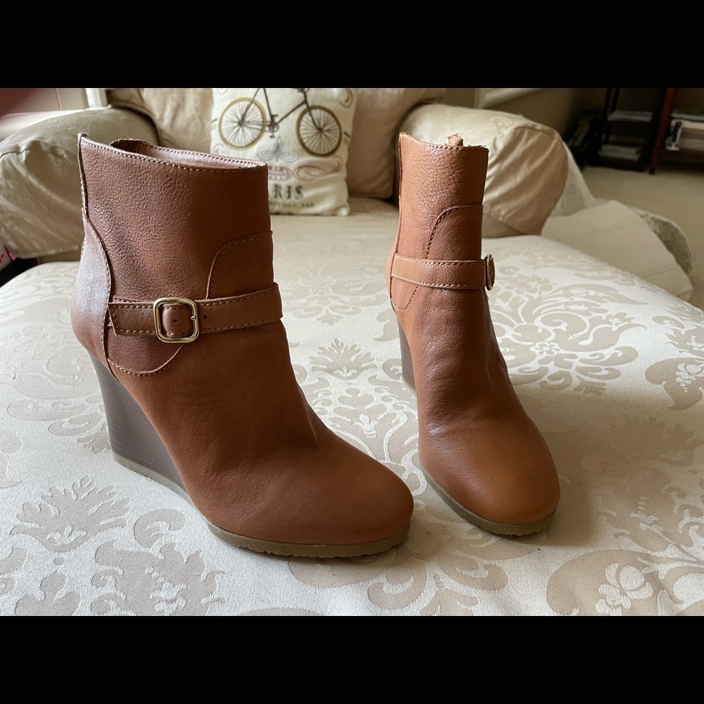 J Crew booties NWOT